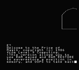Price Of Magik screenshot 3 for MSX